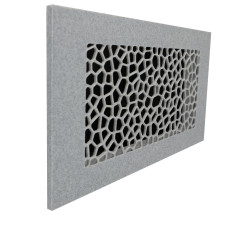 LUFTOMET Flat Voronoi grid marble-plastic - grid only