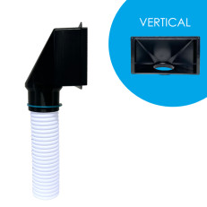 LUFTOMET Flat Vertical High Box with neck 75 mm