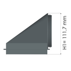 Box LUFTOMET Flat Vertical  nízký
